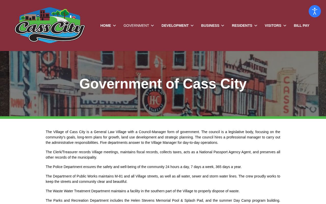 Cass City, Tuscola County Village Council records and police contact source